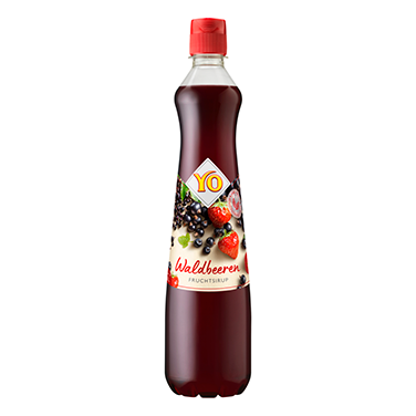 YO ovocný sirup Lesné ovocie 6x 0,7 L