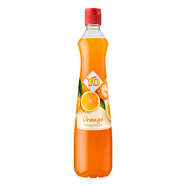 YO ovocný sirup Pomaranč 6x 0,7 L
