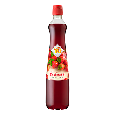 YO ovocný sirup Jahoda 6x 0,7 L