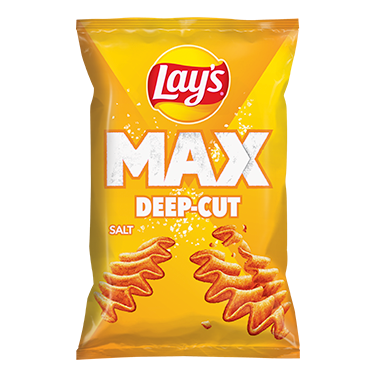 Lays MAX Deep-Cut Salted 14x 55 G