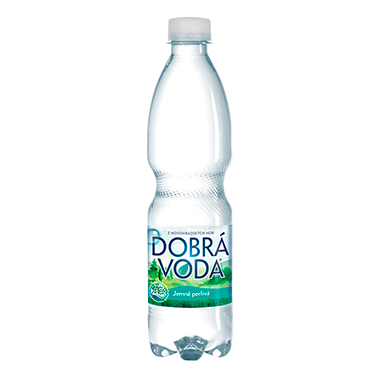 Dobrá voda jemne perlivá 8x 0,5 L