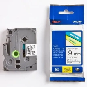 páska BROTHER TZ211 čierne písmo, biela páska Tape (6mm)