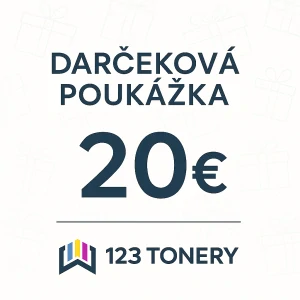 Darčeková poukážka v hodnote 20€