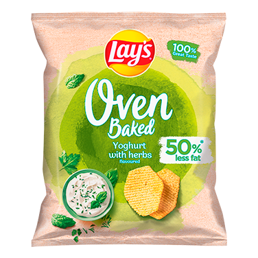 Lays Oven Jogurt & Herbs 14x 55 G
