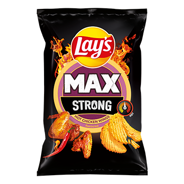 Lays MAX Strong Hot Chicken Wings 14x 55 G