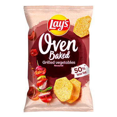 Lays Oven Baked Grilled Vegetables 12x 110 G