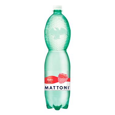 Mattoni perlivá malina 6x 1,5 L
