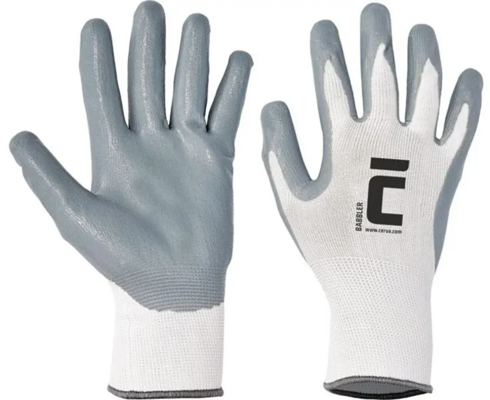Nitrilové pracovné rukavice Babbler